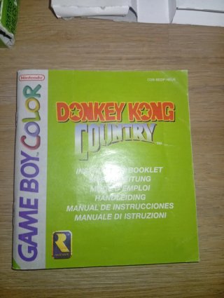 Donkey Kong Country Game Boy Color