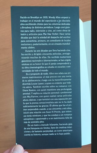 Lote Woody Allen · autobiografía + entrevistas