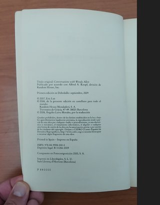 Lote Woody Allen · autobiografía + entrevistas
