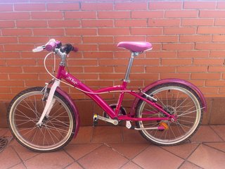 Bicicleta infantil rosa