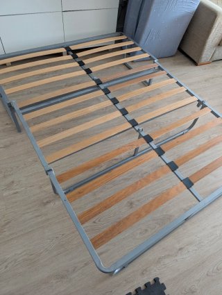 Puff Cama Plegable Espuma Zendra 135 x 190