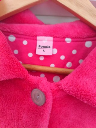 Bata Rosa Mujer Talla L