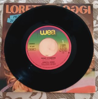 45 giri Loretta Goggi Pieno d'Amore
