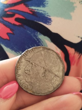 Moneta da collezione riproduzione d' epoca