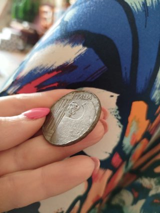 Moneta da collezione riproduzione d' epoca