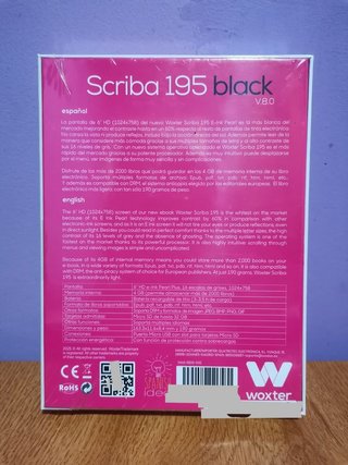 Lector Ebook Woxter Scriba 195 black