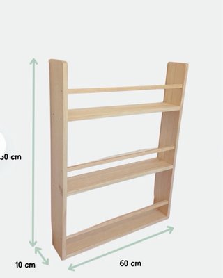 Librería Montessori 60x80 Madera