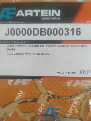 Kit Juntas Rodamientos Retenes Derbi Variant