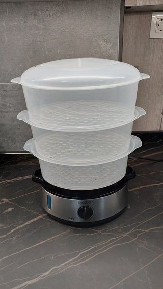 Vaporera Eléctrica Cecotec Vapovita 3000 Inox