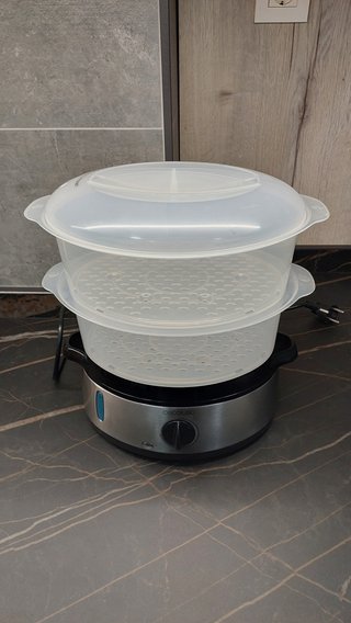 Vaporera Eléctrica Cecotec Vapovita 3000 Inox
