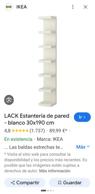 Estantería modular Ikea