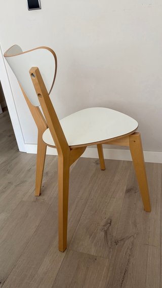 Silla Ikea Madera  modelo NORDMYRA