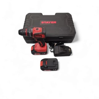 TALADRO A BATERIA STAYER BL + CARGADOR + 2 BATERIA + ESTUCHE