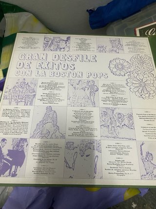 Disco de Vinilo Gran Desfile de Éxitos