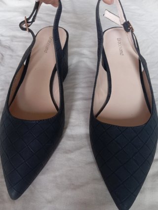 Zapatos Graceland negros tacón bloque