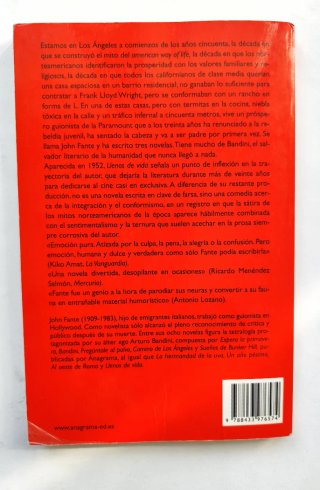 LIBRO LLENOS DE VIDA DE JOHN FANTE