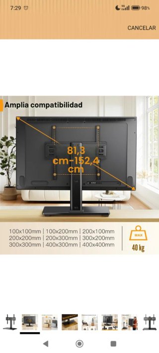Base TV Perlegear
