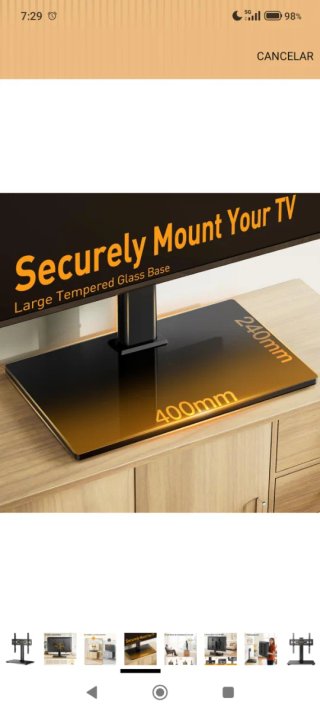Base TV Perlegear
