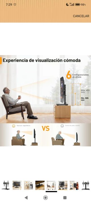 Base TV Perlegear