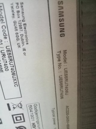Samsung TV 55 Smart 4K
