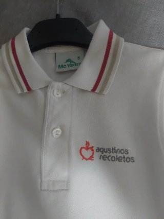 Polo Uniforme Escolar Agustinos talla 5
