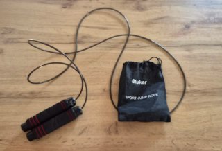 Cuerda de saltar Blukar con bolsa