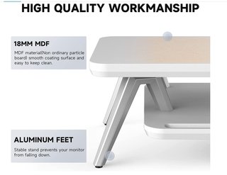 Soporte Monitor Fenge Blanco