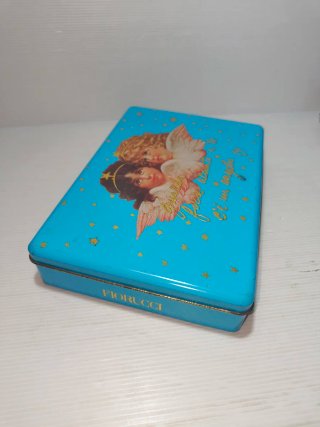 Scatola Latta Fiorucci Angeli Anni 90 LEGGI