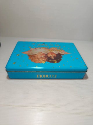 Scatola Latta Fiorucci Angeli Anni 90 LEGGI