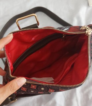 Bolso Desigual estampado pájaros y flores
