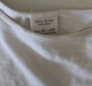 Camiseta niña Zara