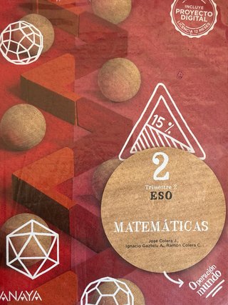 Matemáticas 2o de ESO