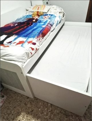 Cama nido con cajones y sinfonier
