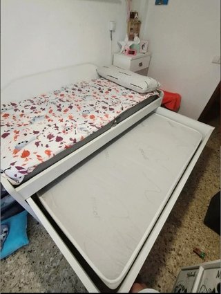 Cama nido con cajones y sinfonier