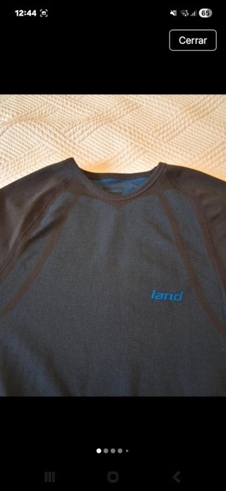 Camiseta térmica Land Negra