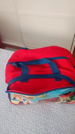 Bolsa de viaje infantil Jake y los Piratas.