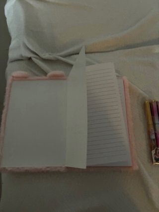 Libreta y bolígrafos infantiles