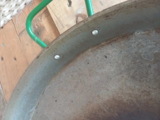 Paellera Profesional 50cm Gas/Leña/Vitro