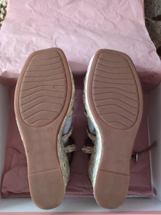 Sandalias Cuña Alma en Pena Estrellas - Talla 38
