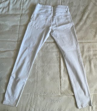 Pantalón vaquero blanco