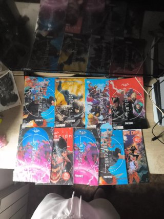 PACK de nueve comics de fortnite