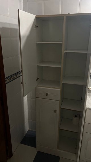 Conjunto Muebles Baño Mármol y Madera