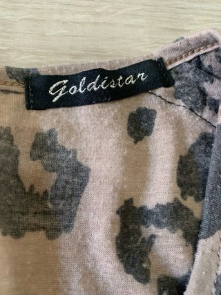 Camiseta Mujer Estampado Leopardo Talla Única