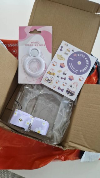 Funda, correa y lente selfie fuijifilm instax mini