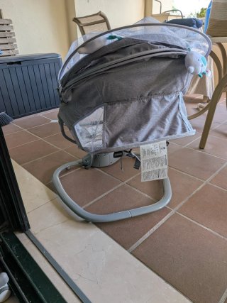 Hamaca Mecedora Eléctrica Bebé con Música