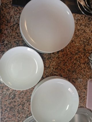 Vajilla Ikea Porcelana Blanca