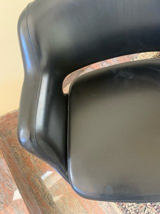 Coppia poltroncine Cassina in pelle
