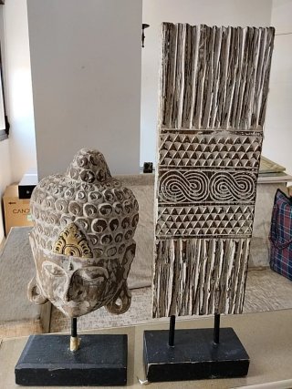 Figuras decorativas de madera