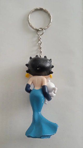 Llavero Betty Boop con perrito