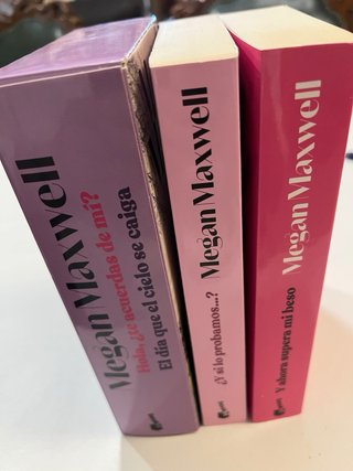 4 novelas de Megan Maxwell